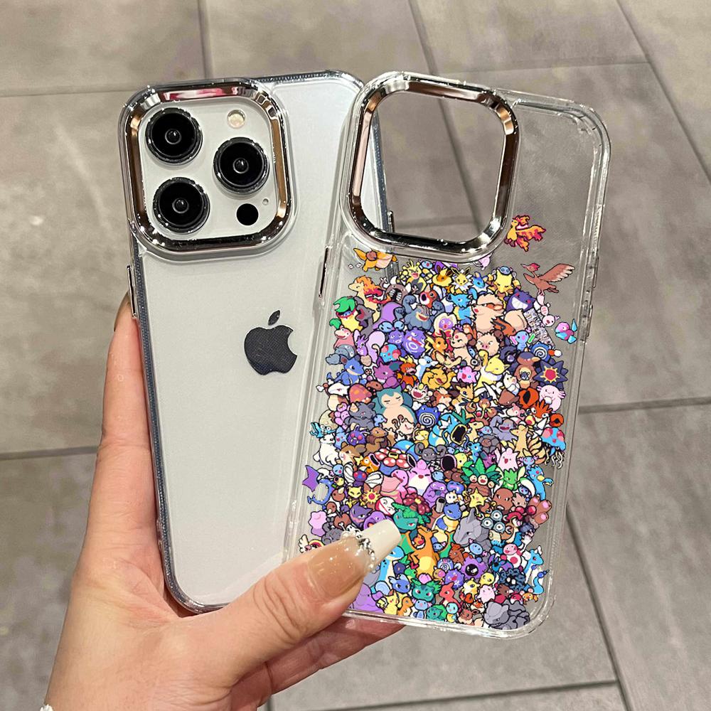 Phone Cases Cute Iphone 14 - Cute Cartoon P-Pokemon Collection Phone Case