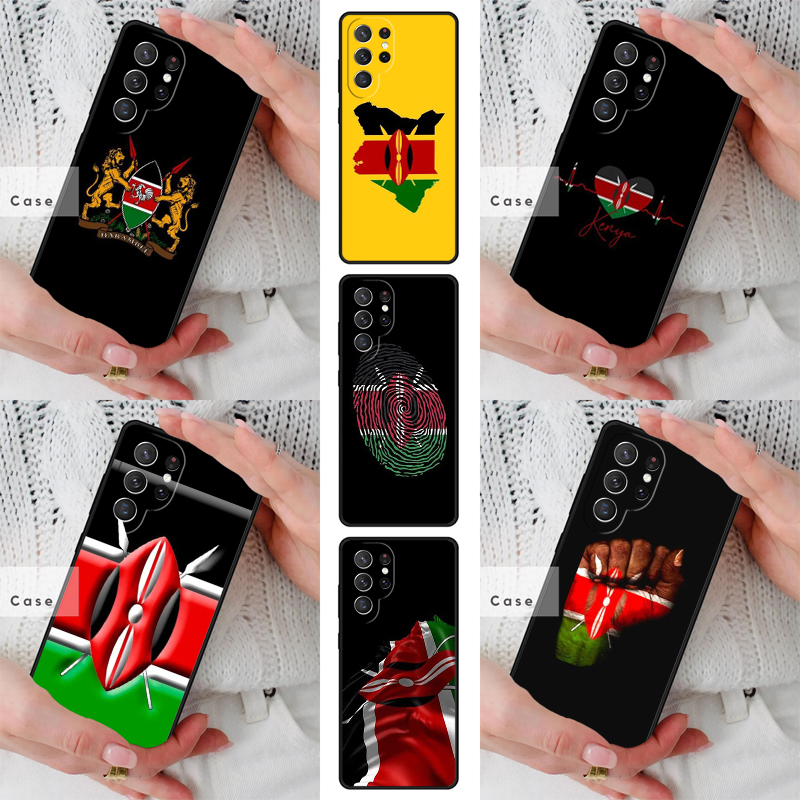 Phone Cases Kenya - Kenya Flag SOFT TPU Phone Case