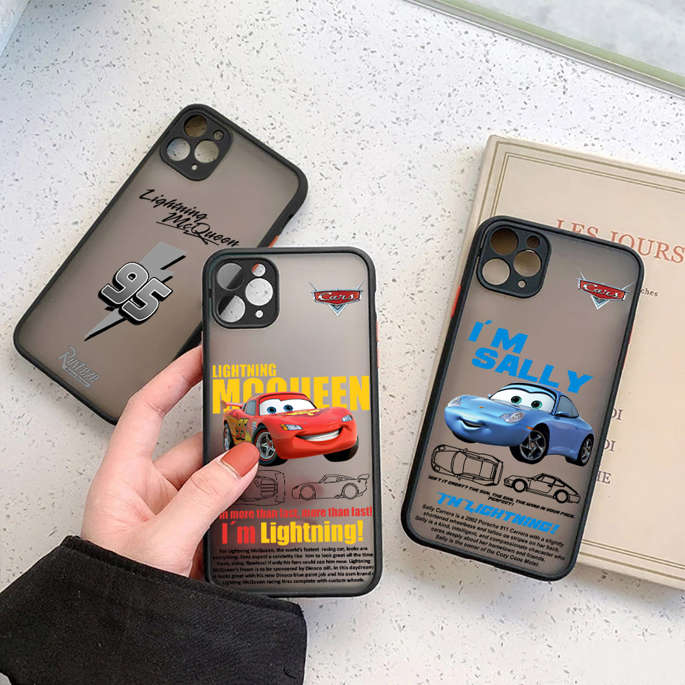 Phone Cases Disney - Mcqueen Lightning Sally Matte Translucent Case