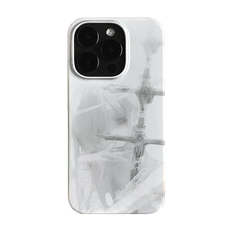 Phone Cases Cool - Beautiful Anime Girl Sword Cool Jelly
