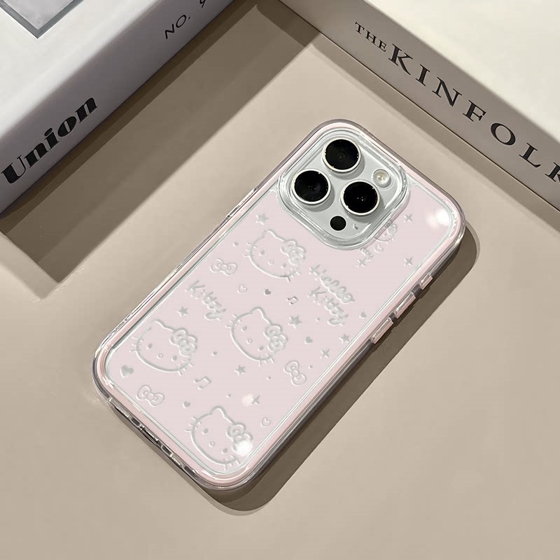 Phone Cases Cute Iphone 14 - Cute Hollow out Hello Kitty Soft
