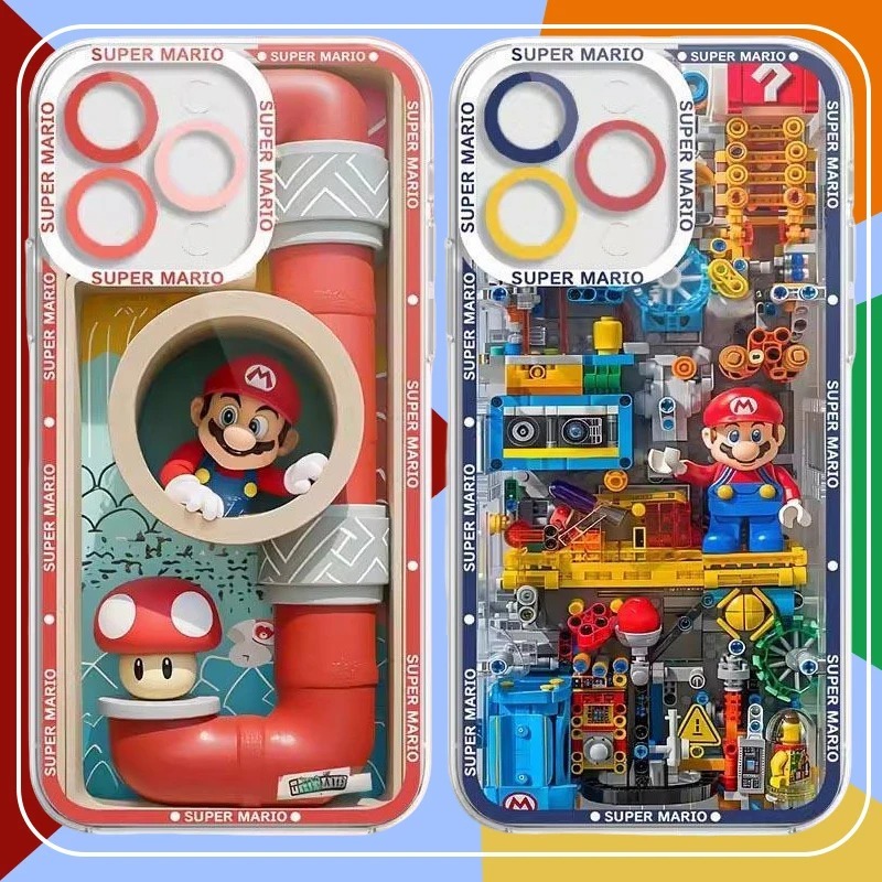 Phone Cases Cool - Fun M-Mario Blocks Cool Silicone Phone