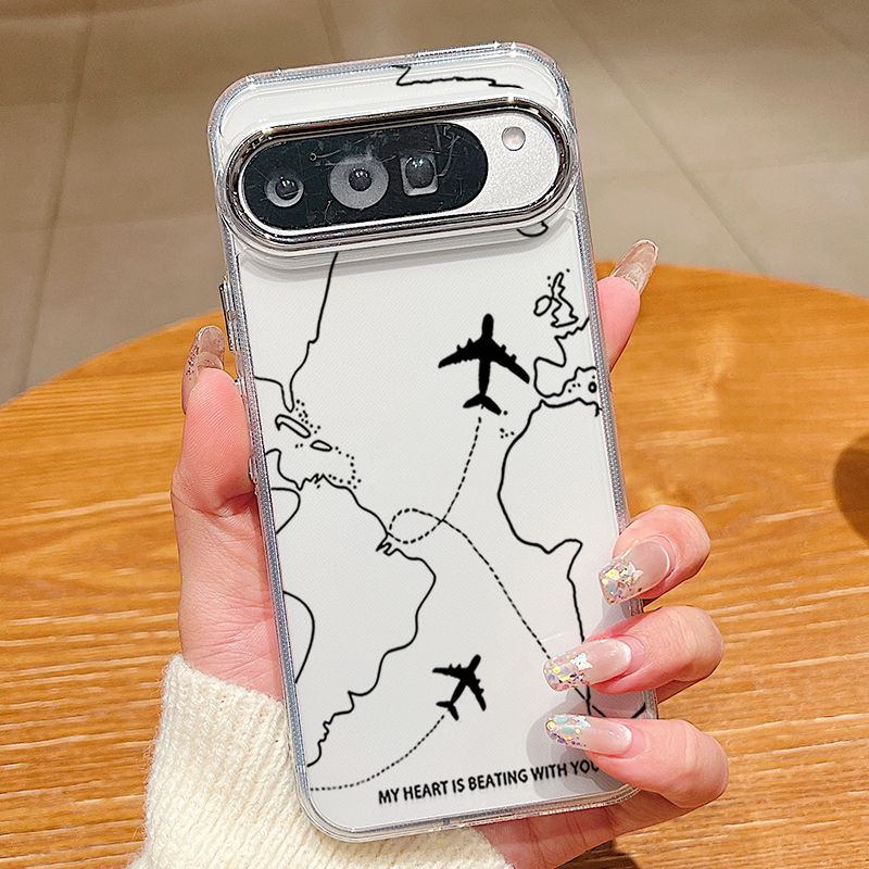 Airplane Line Pattern TPU Phon – обзор и цена Phone Cases Google Pixel 10 Pro