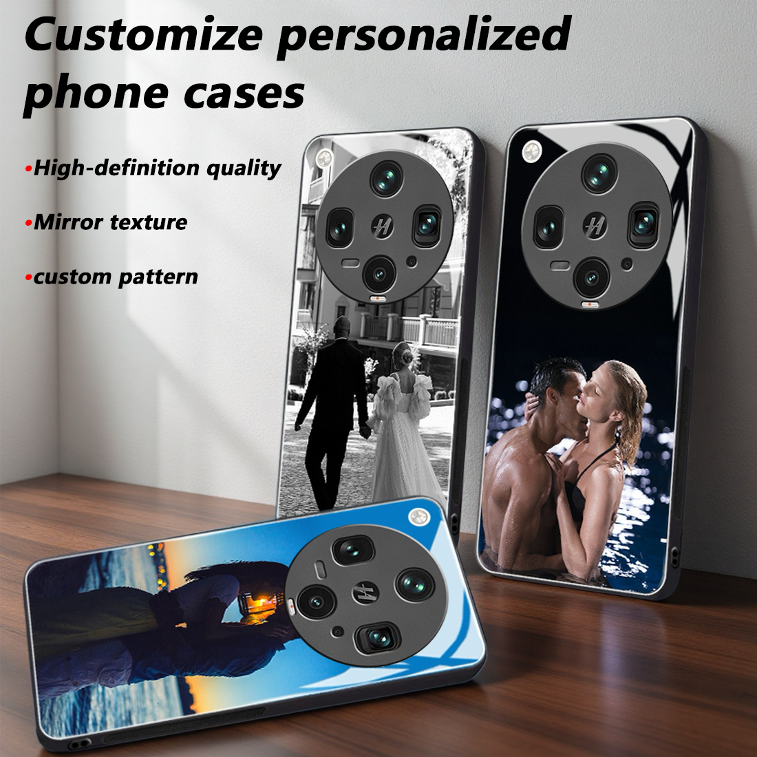Custom Photo Mirror Glass Phon – обзор и цена Phone Cases Customized