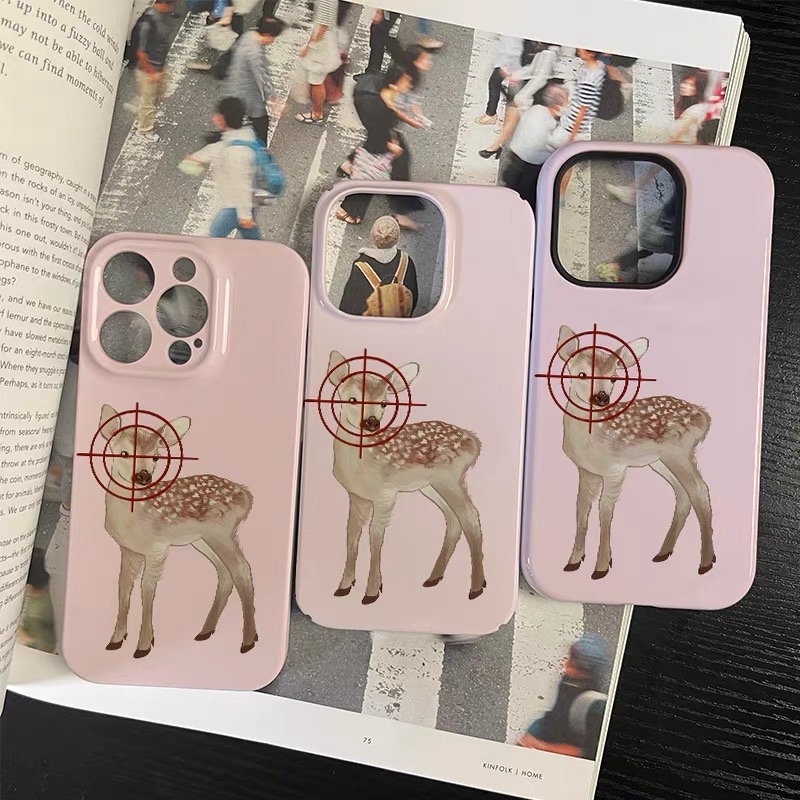 Ins Pink Target Deer Art Phone – обзор и цена Phone Cases Target