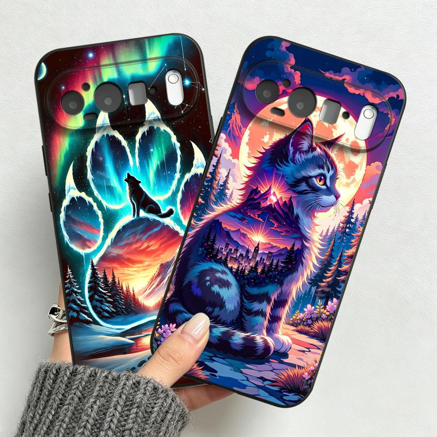 Wolf Paw Aurora Art Funda Phon – обзор и цена Phone Cases Google Pixel 10 Pro