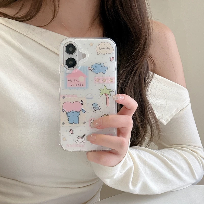 Cute Cartoon Elephant Grabbing – обзор и цена Phone Cases Cute Iphone 14
