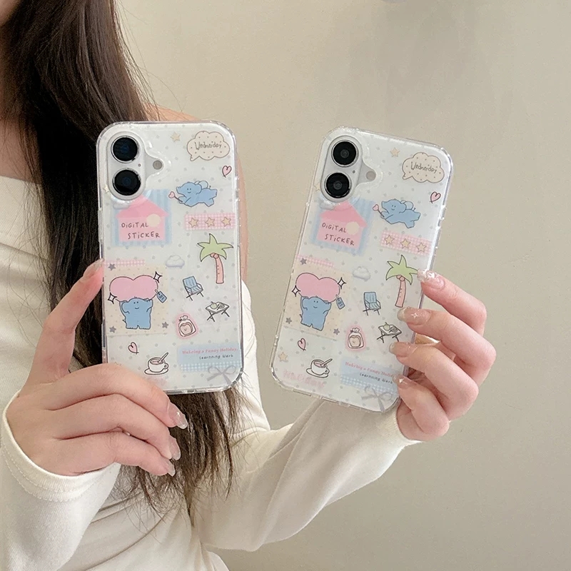 Cute Cartoon Elephant Grabbing – обзор и цена Phone Cases Cute Iphone 14