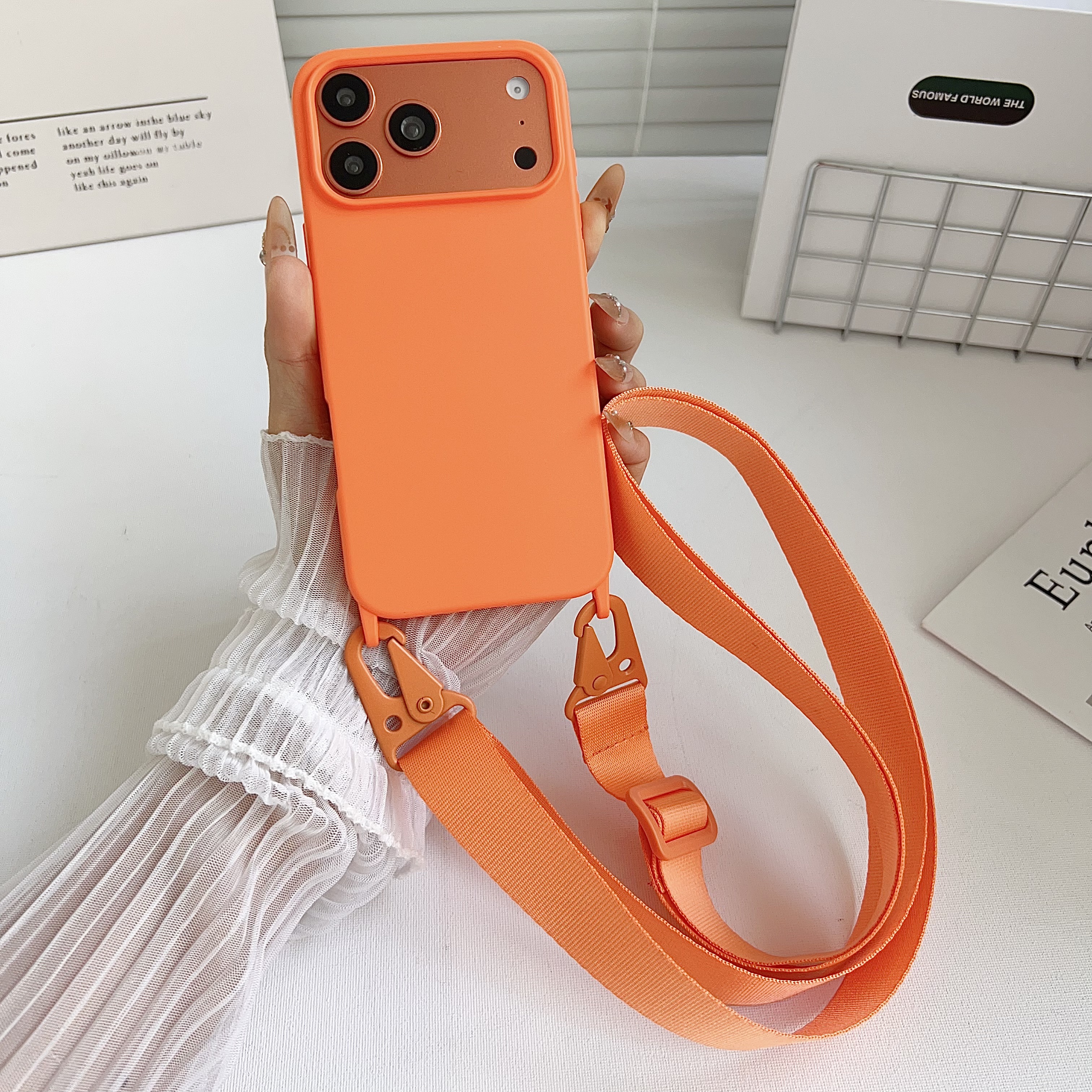 Crossbody Lanyard Matte Silico – обзор и цена Phone Cases With Straps