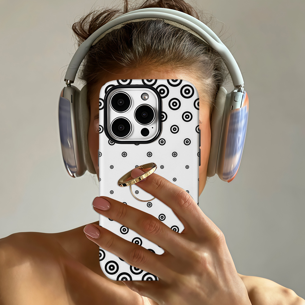 Black White Target Dot Phone C – обзор и цена Phone Cases Target