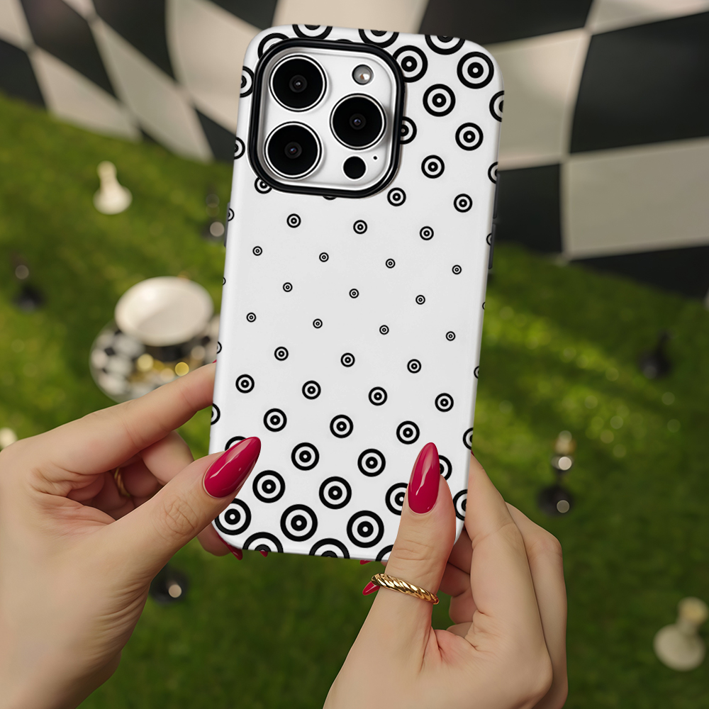 Black White Target Dot Phone C – обзор и цена Phone Cases Target