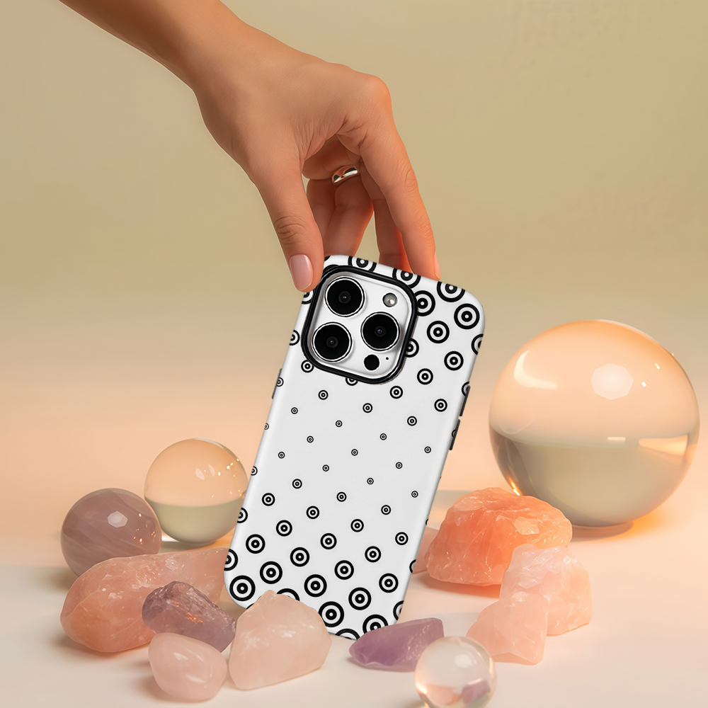 Black White Target Dot Phone C – обзор и цена Phone Cases Target