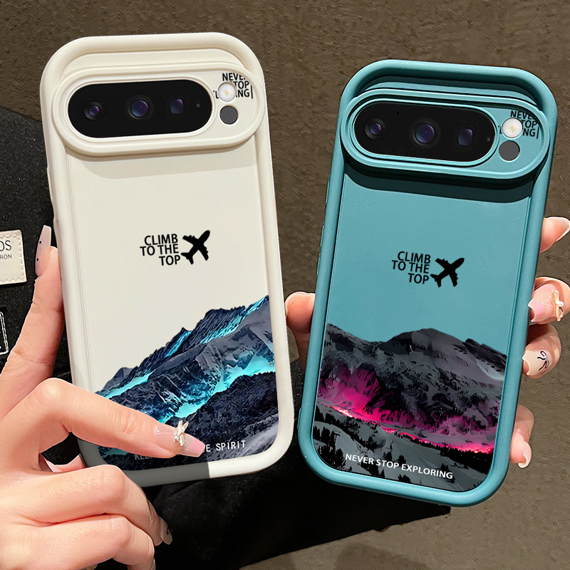 Airplane Snow Mountain Pattern – обзор и цена Phone Cases Google Pixel 9