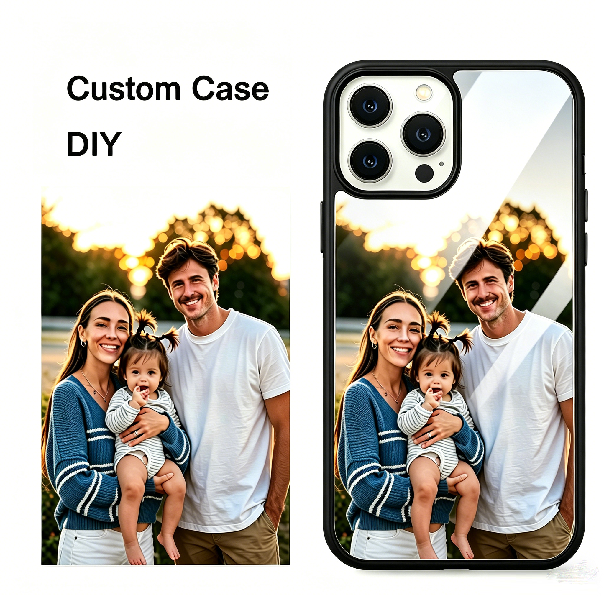Custom Photo Mirror Glass Case – обзор и цена Phone Cases Customized