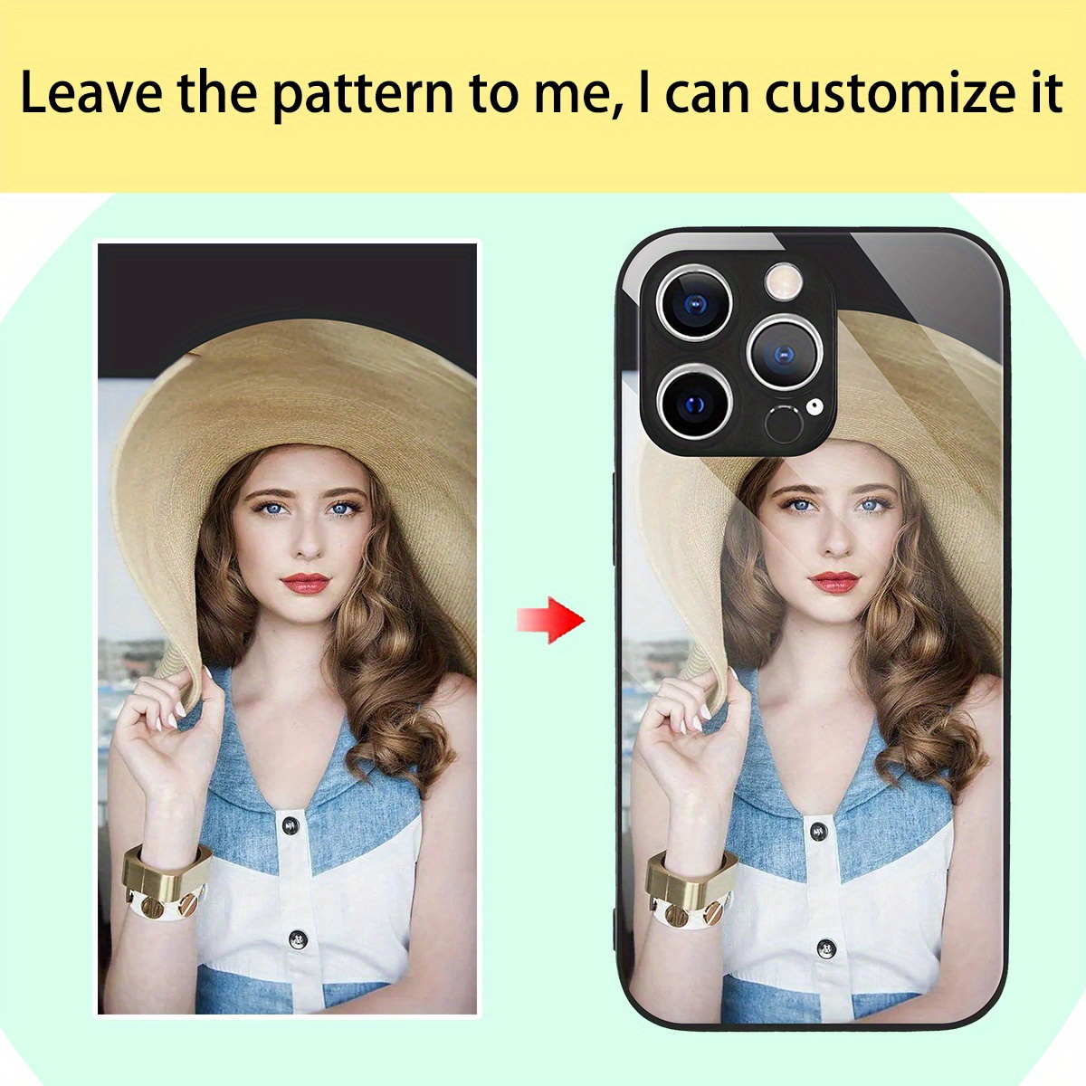 Custom Photo Mirror Glass Case – обзор и цена Phone Cases Customized
