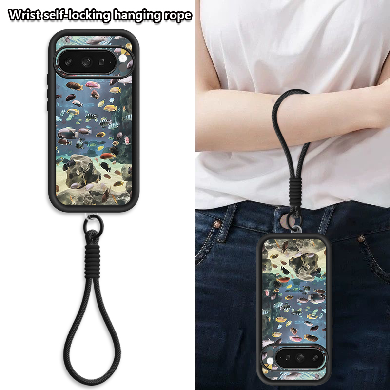 Sea Turtle Print Wrist Strap L – обзор и цена Phone Cases With Straps