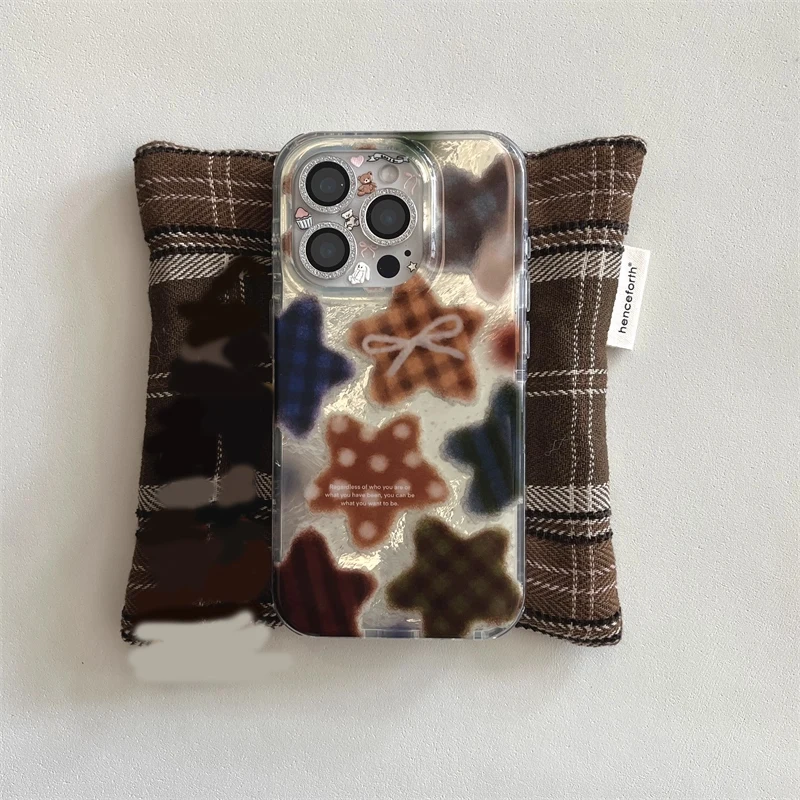 Korean Winter Cute Brown Check – обзор и цена Phone Cases Cute Iphone 14