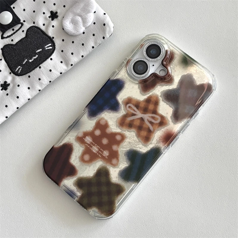 Korean Winter Cute Brown Check – обзор и цена Phone Cases Cute Iphone 14