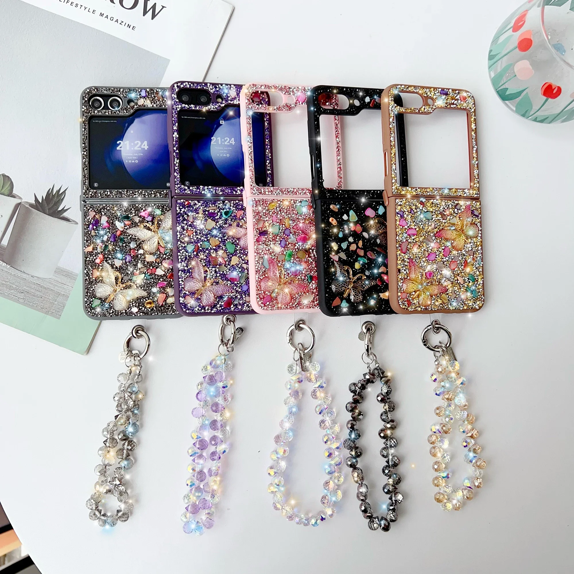 Luxury Glitter Cute Bling Crys – обзор и цена Phone Cases With Straps