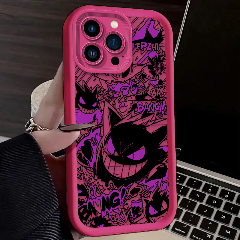 P-Pokemon Gengar Graffiti Phon – обзор и цена Phone Cases For Iphone 17