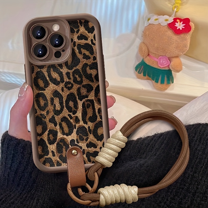 Wrist Strap Leopard Print  Pho – обзор и цена Phone Cases With Straps