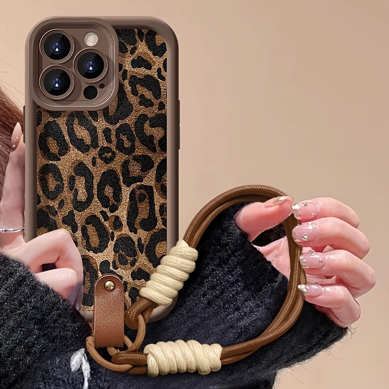 Wrist Strap Leopard Print  Pho – обзор и цена Phone Cases With Straps