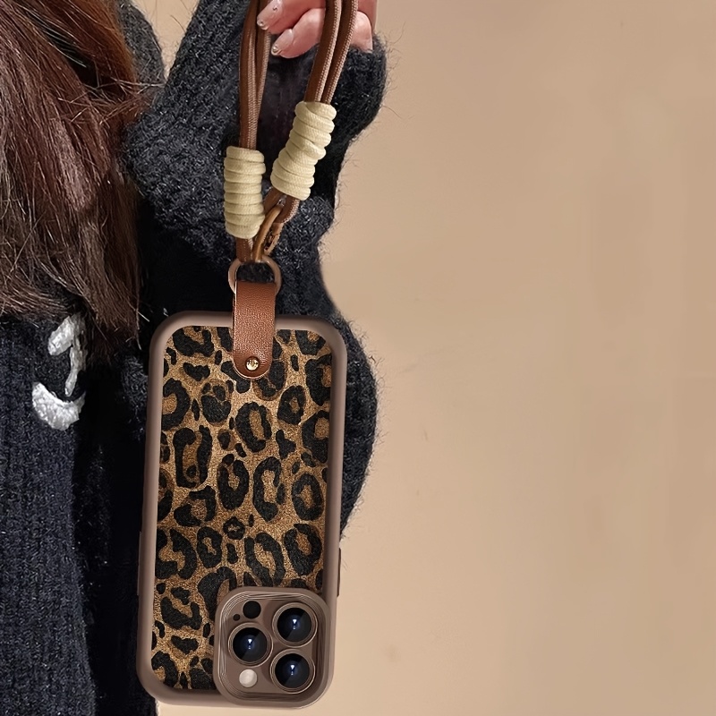 Wrist Strap Leopard Print  Pho – обзор и цена Phone Cases With Straps