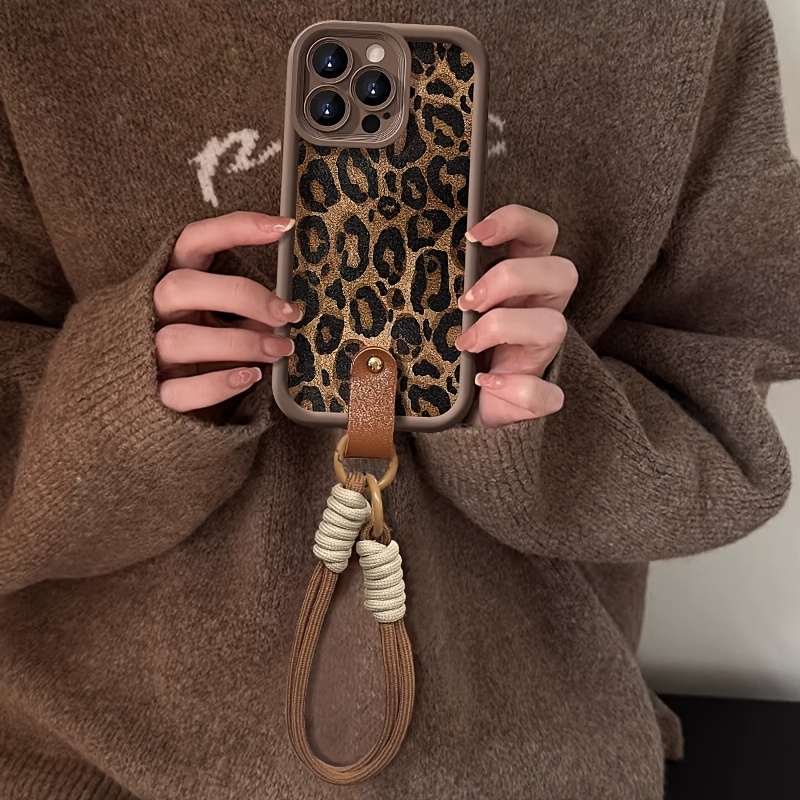 Wrist Strap Leopard Print  Pho – обзор и цена Phone Cases With Straps