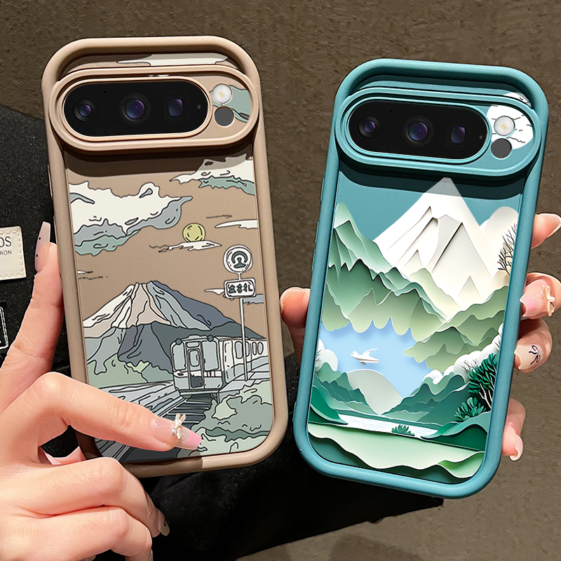 Mountain Road Patterned Phone  – обзор и цена Phone Cases Google Pixel 10 Pro