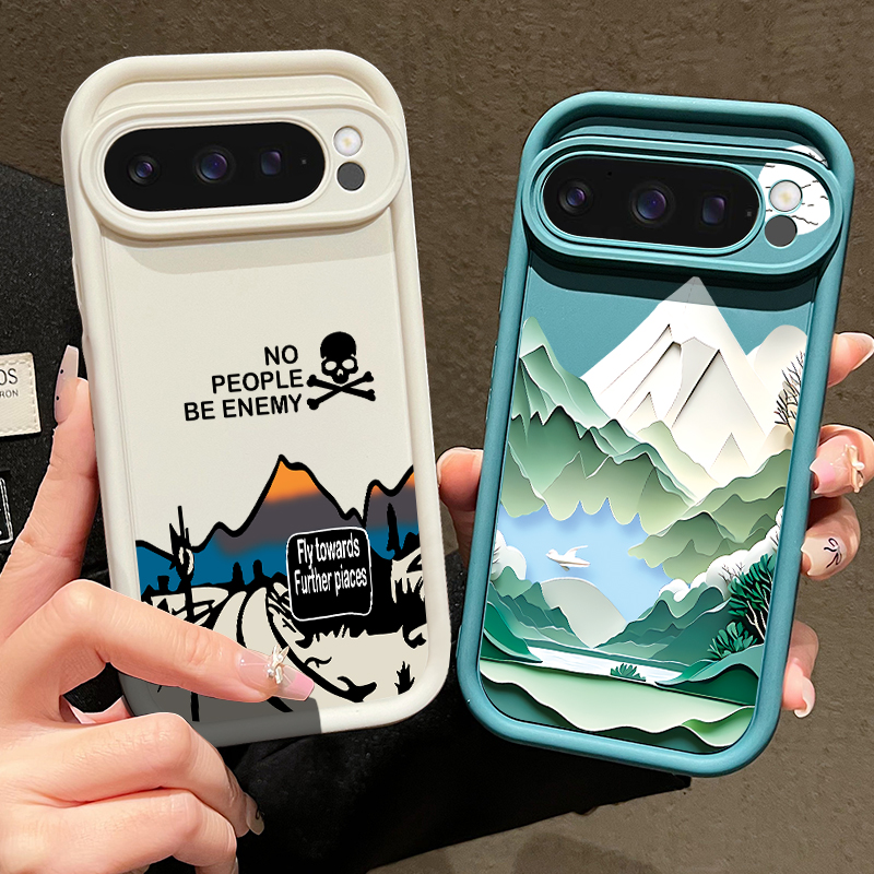 Mountain Road Patterned Phone  – обзор и цена Phone Cases Google Pixel 10 Pro