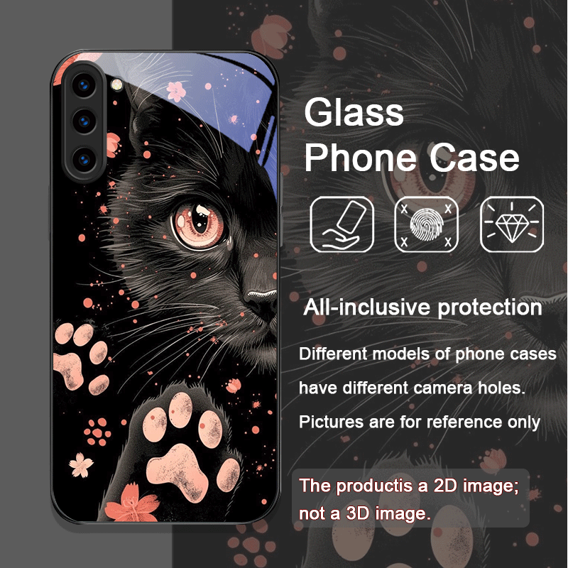 Black Personality Cool Cat Tem – обзор и цена Phone Cases Cool