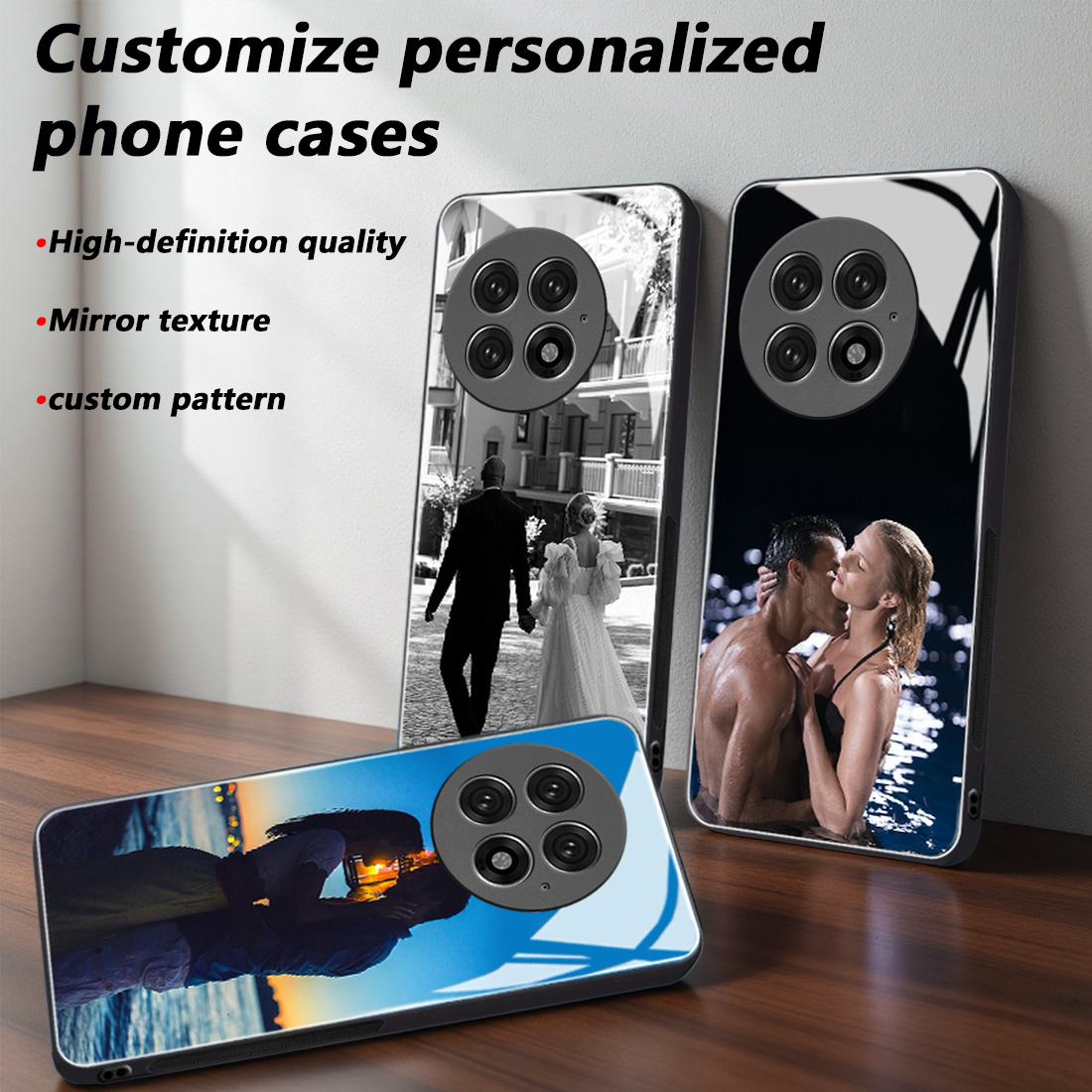 Custom Photo Mirror Glass Phon – обзор и цена Phone Cases Customized