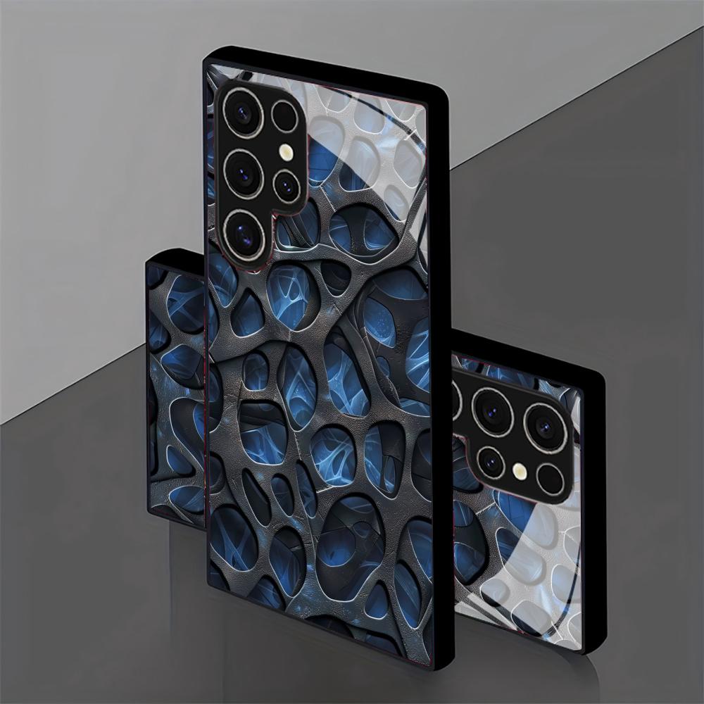 Cool blue honeycomb glass Phon – обзор и цена Phone Cases Cool