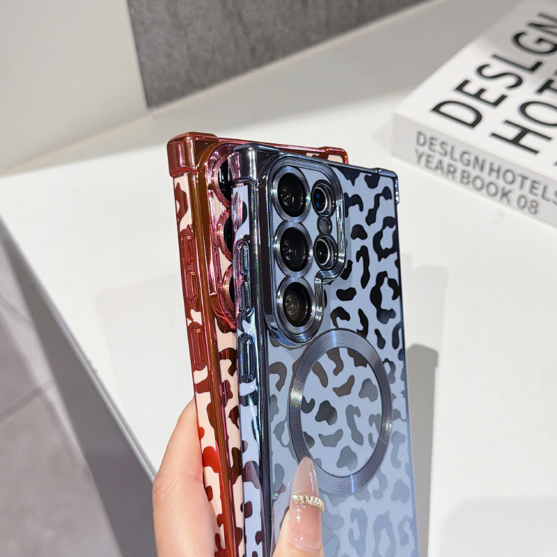 New leopard print magnetic Mag – обзор и цена Phone Cases With Straps