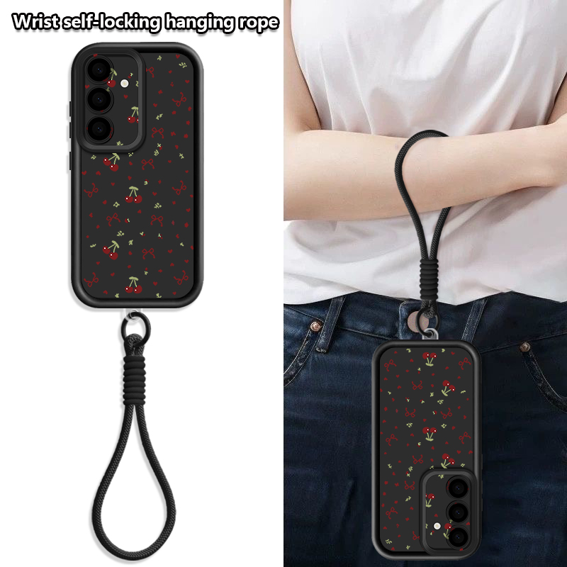 Little Cherry Pattern Lanyard  – обзор и цена Phone Cases With Straps