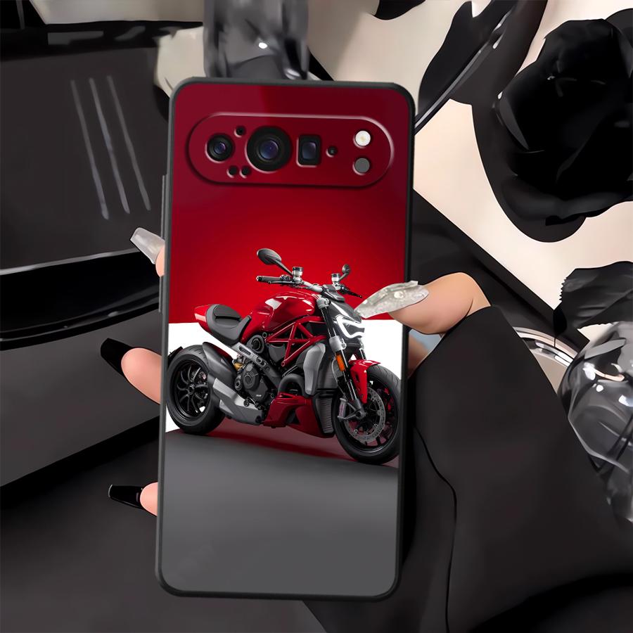 Red Motorcycle Funda Phone Cov – обзор и цена Phone Cases Google Pixel 10 Pro