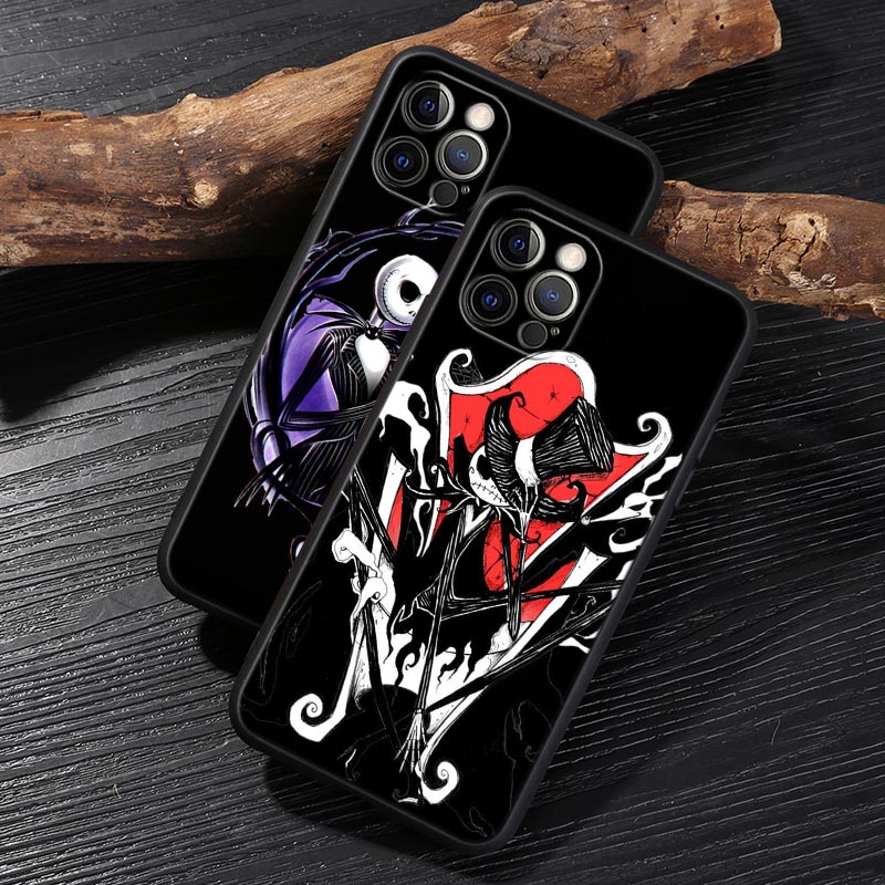 Jack Skellington Black Art Dis – обзор и цена Phone Cases Disney