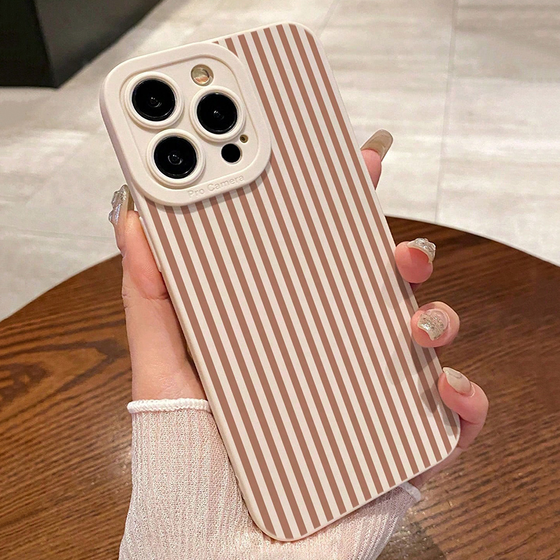 Pink Striped Painted Anti-Drop – обзор и цена Phone Cases For Iphone 17