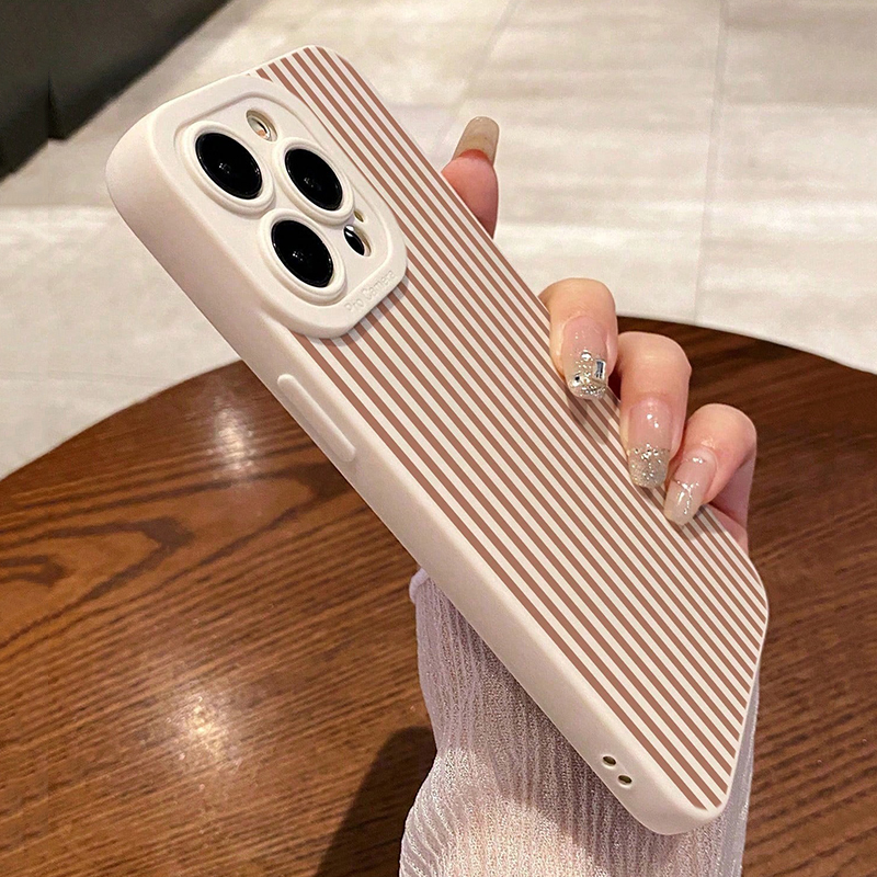 Pink Striped Painted Anti-Drop – обзор и цена Phone Cases For Iphone 17