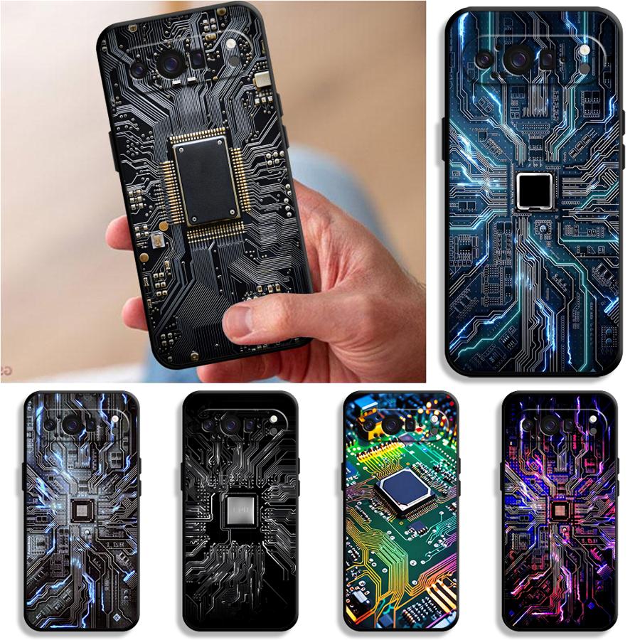 Retro Circuit Board Funda Phon – обзор и цена Phone Cases Google Pixel 10 Pro