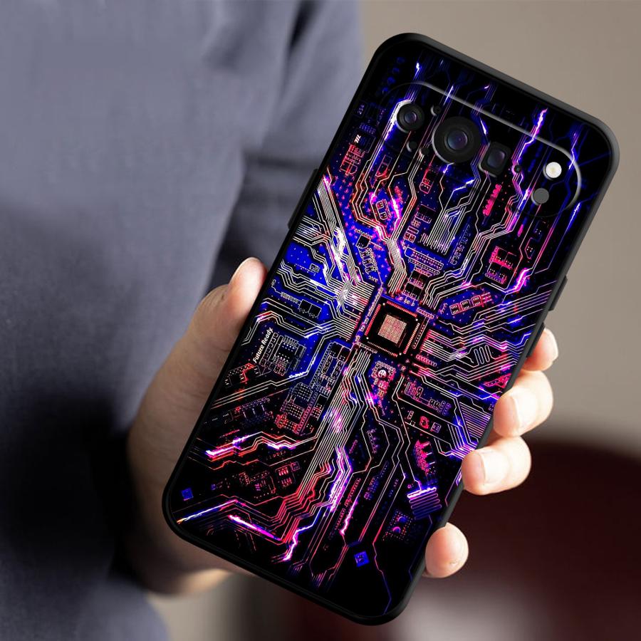 Retro Circuit Board Funda Phon – обзор и цена Phone Cases Google Pixel 10 Pro